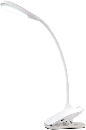 lampara pinza lampara lectura 3w 20 leds flexo pinza led carga usb uso inalambrico con bateria control tactil 3 niveles luces funcion de