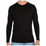 MERIWOOL Men’s Merino Wool Midweight Baselayer Crew - Choose Your Size & Color
