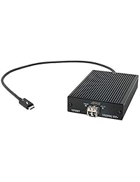 Sonnet Solo 10G Thunderbolt 3 a SFP+ 10 Gigabit Ethernet adaptador (SFP+ [SR] Incluido)