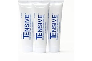 Tensive Conductive Adhesive Gel, Parker Laboratories, 22-60, 50 Gram, (Pack of 3)