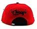 Chicago New Leader Bull Head Skyline Bulls Colors Red Black Era Snapback Hat Cap