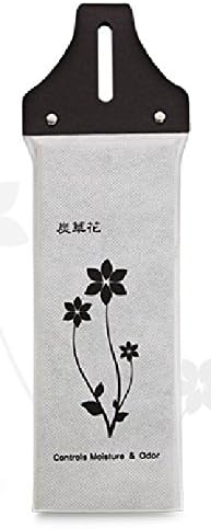 Tancho Hanger-S, Dehumidifying Deodorizer, Air Purifier, W3.94" x H10.24" x D0.79" (W100mm x H260mm x D20mm), Light Grey (1)