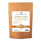 The Republic Of Tea Coconut Cocoa Cuppa Chocolate Herb Tea, 250 Tea Bags, Gourmet Low Caffeine Dessert Tea