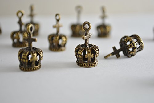 ビーズクラブ アクセサリーパーツ チャーム 王冠クロス 大 金古美 10個 20mmの買取価格 相場 高価買取なら買取一括比較のウリドキ