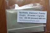 Diamond Powder 600 Grit 22-36 Microns -25ct.,= 5 Grams