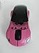Car Shaped Mouse Wireless Mouse Computer Mice with USB Receiver Pink