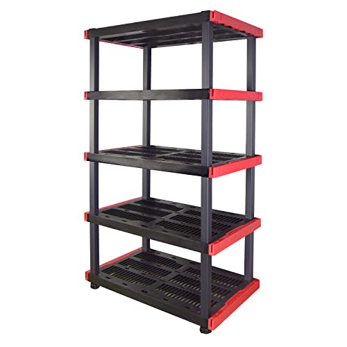 CX Craftsman, 5Tier Highly Durable Storage Rack, 200lbs/shelf, (72.3”H