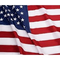 American Flag: Longest Lasting US Flag Made from Nylon - Embroidered Stars - Sewn Stripes - UV Protection Perfect for Outdoors! USA Flag (5x8 ft)