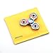 Fidget Spinner,Aemotoy High Speed Hand Spinner Metal Stainless Steel Bearing Tri-spinner Fidget Toy Multicolor Stress Reducer ADD ADHD EDC Focus Anxiety Relief Toys-Rainbow
