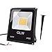 GLW 50W LED Flood Light 12v-60v Landscape Lights Outdoor Waterprrof IP65 Warm White Outdoor Spotlight with Spike Stand