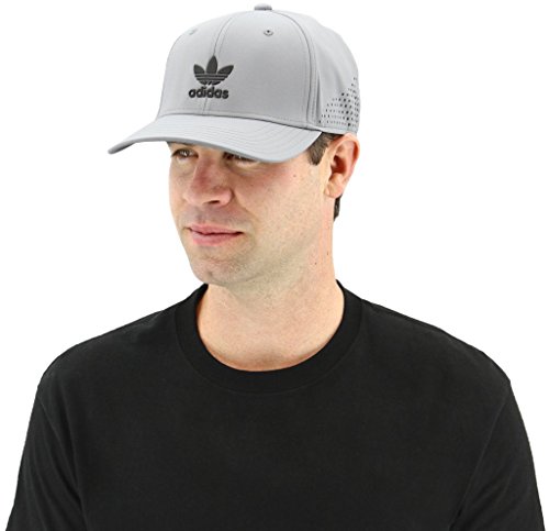 adidas men's originals tech mesh snapback baseball cap