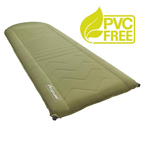 Lightspeed Outdoors Self Inflating Sleep Pad (Green/Brown) Pricepulse