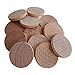1 Inch Natural Wood Slices Unfinished Round Wood Coins for DIY Arts & Crafts Projects, 120 per Pack.