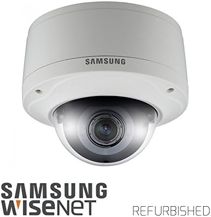 Samsung SNV-7080 Full HD Varifocal Lens IP66/IK10 for Outdoor Network PoE Security Dome Camera (Manufacturer Refurbished)