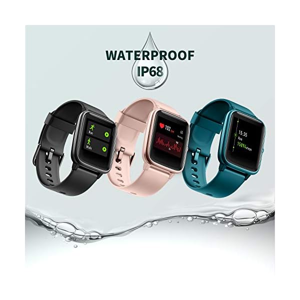 Vigorun-Smart-Watch-Smartwatch-Women-Men-Fitness-Trackers-Multiple-Sports-Modes-10-Days-Battery-Life-Heart-Rate-Tracking-IP68-Waterproof-Pedometer-Music-Control-Sleep-Monitor Vigorun Smart Watch, Smartwatch Women Men Fitness Trackers Multiple Sports Modes 10 Days Battery Life Heart Rate…