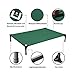 Veehoo Cooling Elevated Dog Bed, Portable Raised Pet Cot with Washable & Breathable Mesh, No-Slip Rubber Feet for Indoor & Outdoor Use, Large, Greenthumb 2