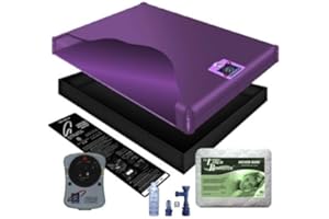Free Flow Full Motion Premium Waterbed Bundle Package Queen (60x84)