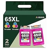 Ankink Higher Yield 65XL 65 XL Color Ink Cartridge
