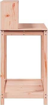vidaXL Potting Table - 108x50 cm Solid Douglas Wood Garden Workbench view 6