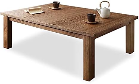 Amazon Co Jp Mrs こたつテーブル 幅1cm 長方形 天然木オーク材 オークナチュラル ホーム キッチン