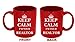 Funny Guy Mugs Keep Calm I'm Your Realtor Coffee Mug, Red, 11-Ounce