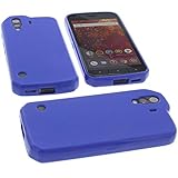 foto-kontor Protective case for CAT S61 Rubber TPU Mobile Phone Cover Blue