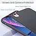 ESR Yippee Color Soft Case for iPhone XR, Liquid Silicone Case Cover with [Good Grip] [Drop Protection] [Scratch Resistance] Comfortable Grip for The iPhone XR(6.1”), Shadow Gray