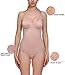LastFor1 Women's Leotard Bodysuit Plus Size Underwire Body Briefer Tank Camisole S-XXL Skin XL