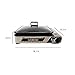 GasOne New GS-2300P Propane or Butane Dual Fuel All in One Portable Wide Stove with Premium Non-Stick Deep Grill with Tempered Glass Lid/Gas Stove Burner with Carrying Case Model 2017, Gold