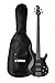 Yamaha 4 String Bass Guitar, Right Handed, Black, (TRBX304 BL)