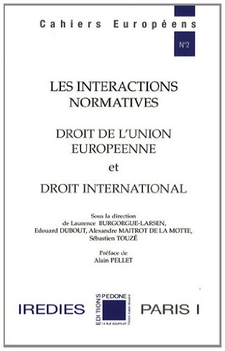 Les  interactions normatives