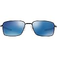Oakley Men's OO4075 Square Wire Rectangular Metal Sunglasses