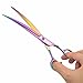 LILYS PET Professional PET DOG Grooming Coated Titanium scissors suit Cutting&Curved&Thinning shears (8.0 inches, Rainbow)…