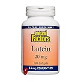 Natural Factors Lutein 20mg Softgels, 120-Count