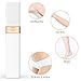 Facial Hair Removal for Women, Hair Remover Women's Painless Peach Fuzz Trimmer Waterproof Shaver with Built-in LED Light for Chin Hair Upper Lip Chin Cheeks (White) (White-01)