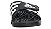 adidas Women's Adissage Slides Sandal, Black/Black/Running White, 11
