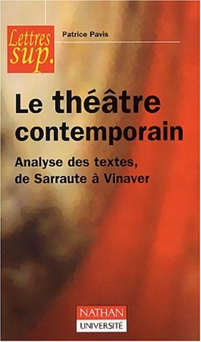 Le  théâtre contemporain