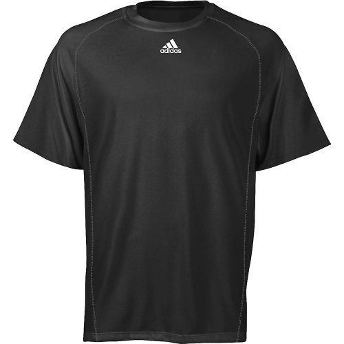 Adidas climalite men s short sleeve logo t-shirt (large…