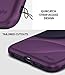 Ringke Wave Compatible with iPhone Xs Max Case, Dual Layer Heavy Duty 3D Textured Cover - Metallic Purple