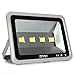 Morsen 200W LED Flood Lights Cool White 6000K, High Power 4 LED Chips Security Spotlights Waterproof For Garden Landscape Court Indoor Outdoor 85V-265V