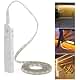 LED Under Cabinet Lighting Motion Sensor, CFGROW 10Ft Four Modes Bed Stairs Wardrobe Lamp Tape, Waterproof 5V USB LED Closet Night Strip Light (Cold White, 2Pack)