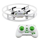 Mini Drone Quadcopter,Sanmersen 2.4Ghz 4CH 6-Axis Gyro RC UFO Aircraft Headless Mode Remote Control Nano Helicopter RTF Mode 2