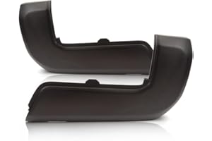 KARPARTS360 For Toyota Tacoma Bumper End 2016-2023 Driver and Passenger Side Pair/Set | Rear | Paint to Match | Plastic | End Cap | Excludes Holes for Parking Assist Sensors | TO1104133 + TO1105133