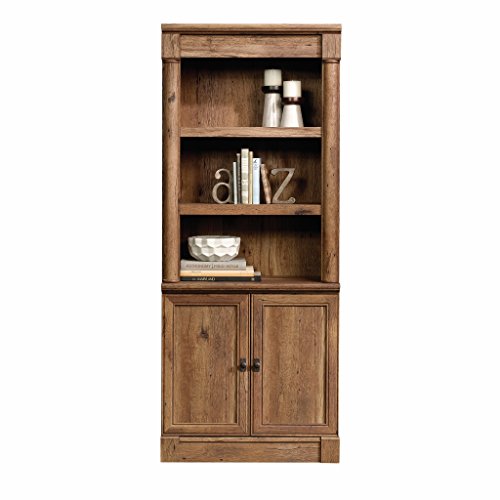 Sauder Palladia Library with Doors, Vintage Oak finish Pricepulse