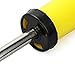 Tuuu Grout Brick Pointing Grouting Gun Grout Mortar Sprayer Applicator Tool for Cement lime with 4 Nozzle (Yellow)