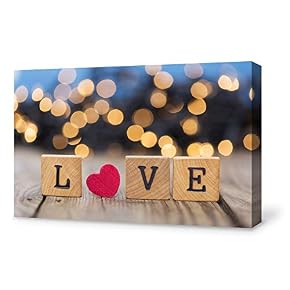 SIGNFORD Canvas Prints Home Artwork Decoration Love Canvas...