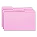 Smead File Folder, Reinforced 1/3-Cut Tab, Legal Size, Pink, 100 per Box (17634)