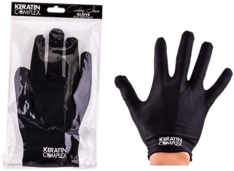 Keratin Complex Thermal Flat Curling Iron Hear Resistant Gloves - 1 glove