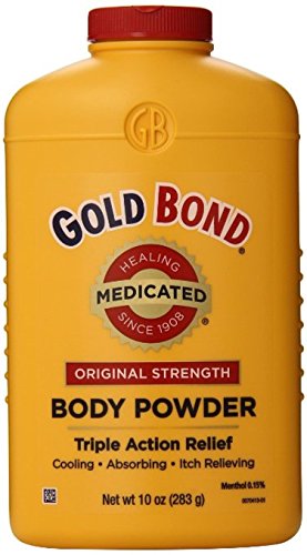 Gold Bond Med Pwdr Size 10z Gold Bond Medicated Powder Triple Action Relief(Pack of 2)