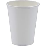 Amazon Basics Compostable 12 oz. Hot Paper Cup, Pack of 1,000